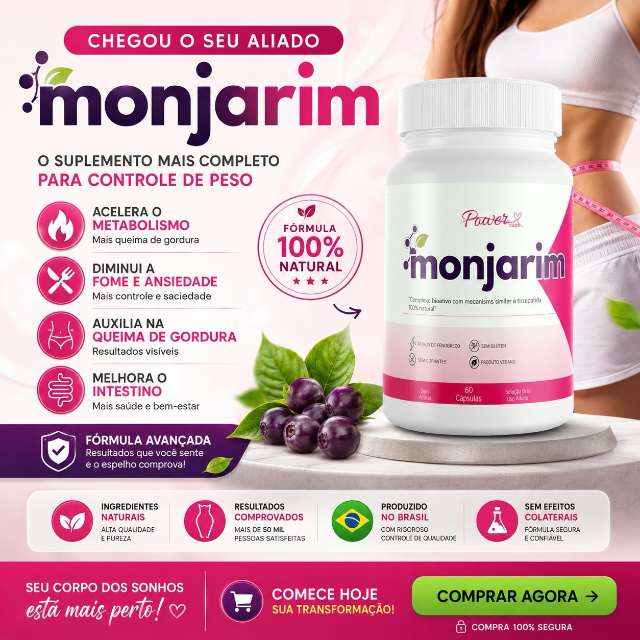Compralá Facebook ad: Monjarim, Seu aliado no bem-estar