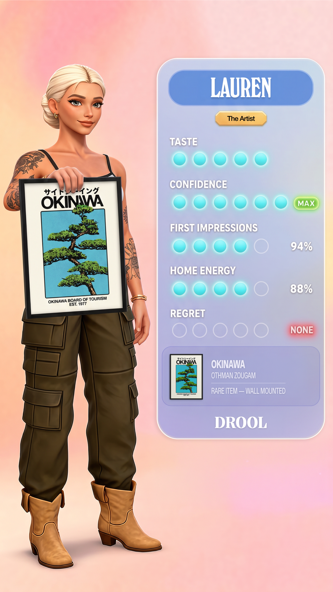 DROOL Facebook ad