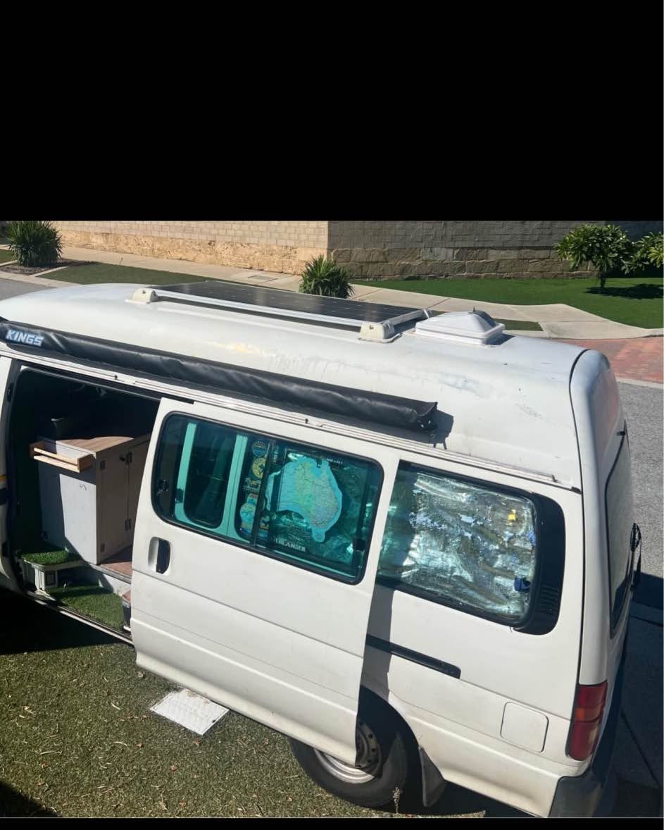 Cam Butterworth Facebook ad: 2003 Toyota campervan (hiace)