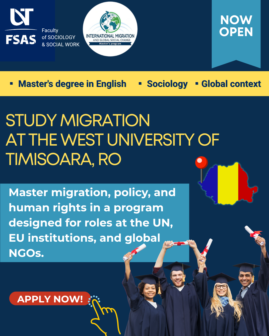 Migration & Global Change Facebook ad: Check your eligibility today!