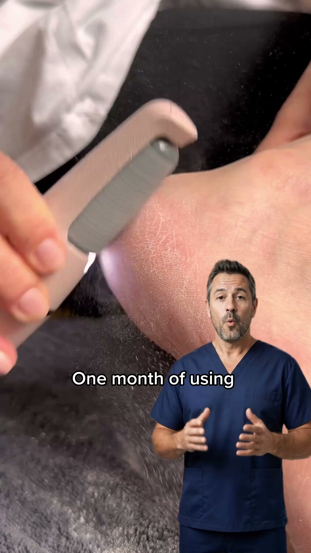 Skinmore Magazine Facebook ad: Baby soft feet in 5 minutes flat