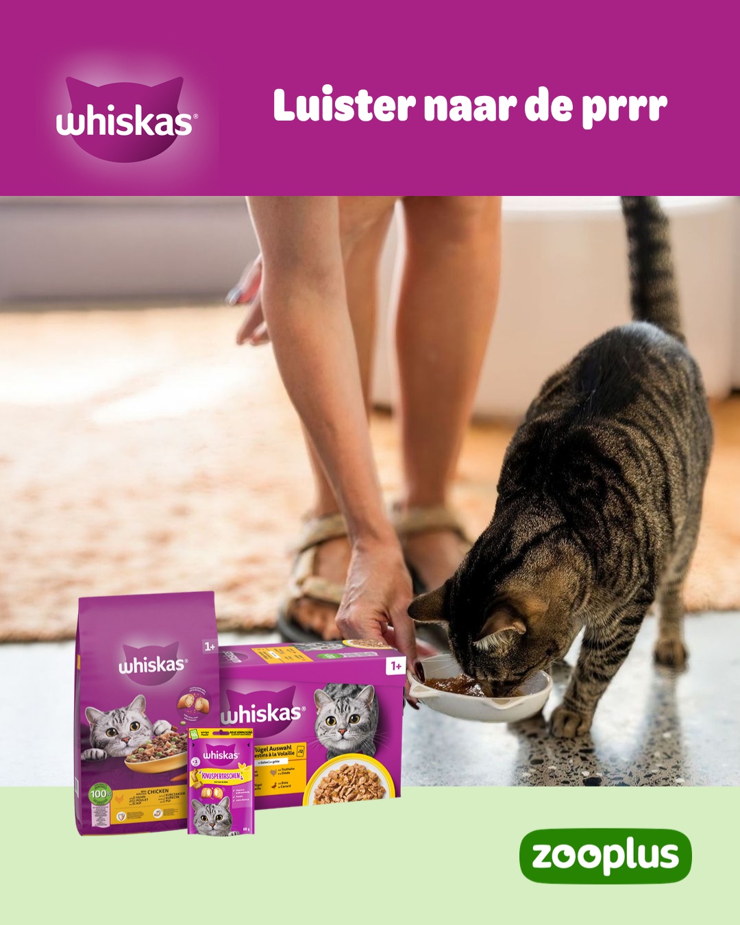 zooplus Facebook ad: WHISKAS