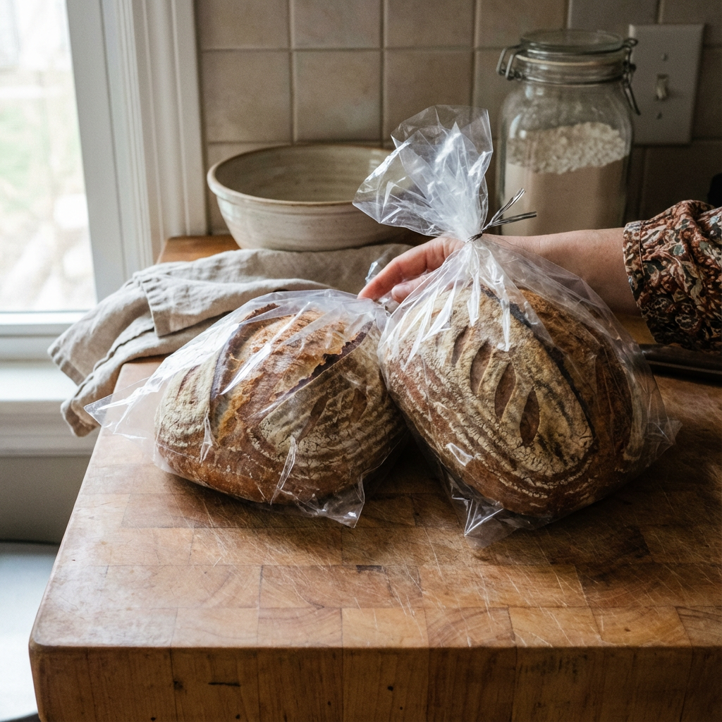 Jessica M. Facebook ad: read if you love bread!