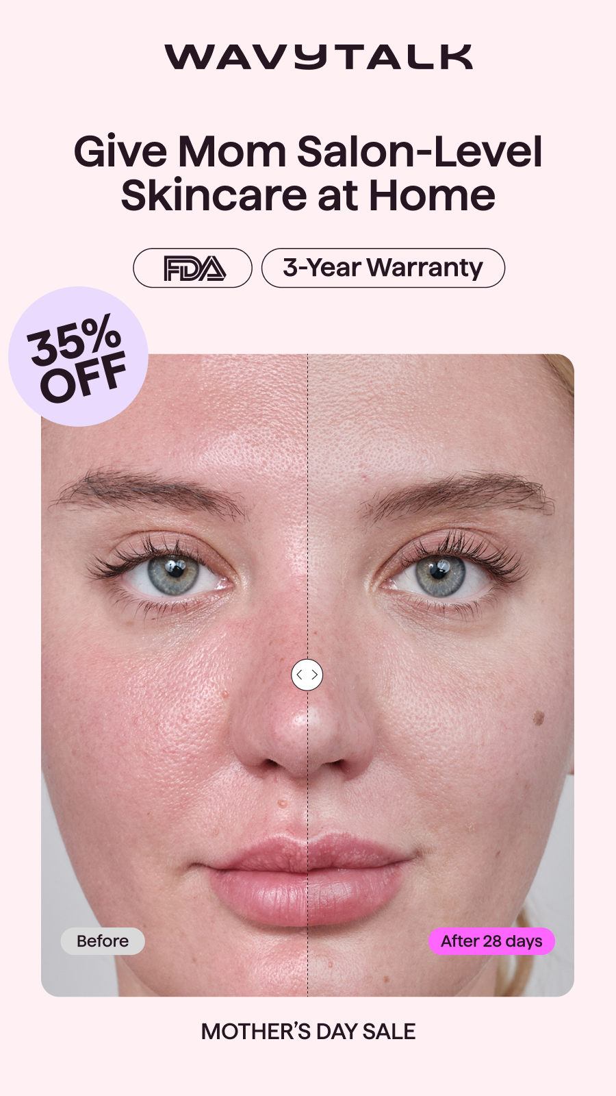 Wavytalk shop Facebook ad from Apr 21, 2026