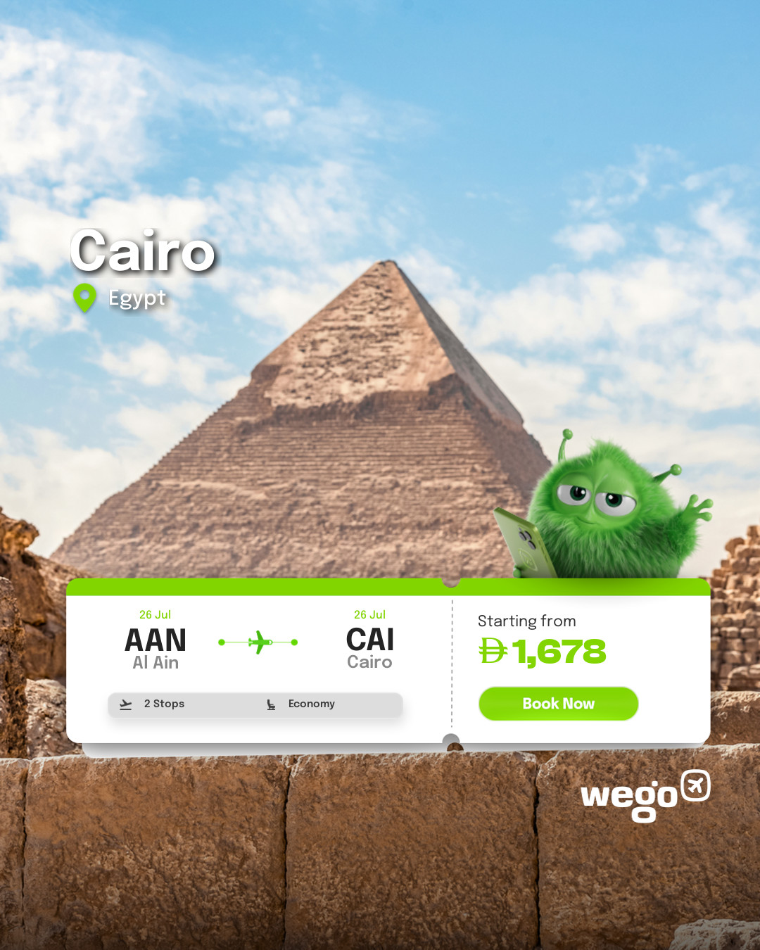 Wego Facebook ad