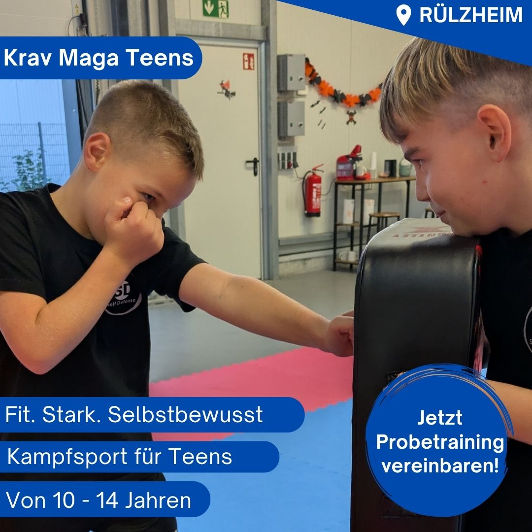 SD Self Defense Facebook ad: Lerne was in dir steckt