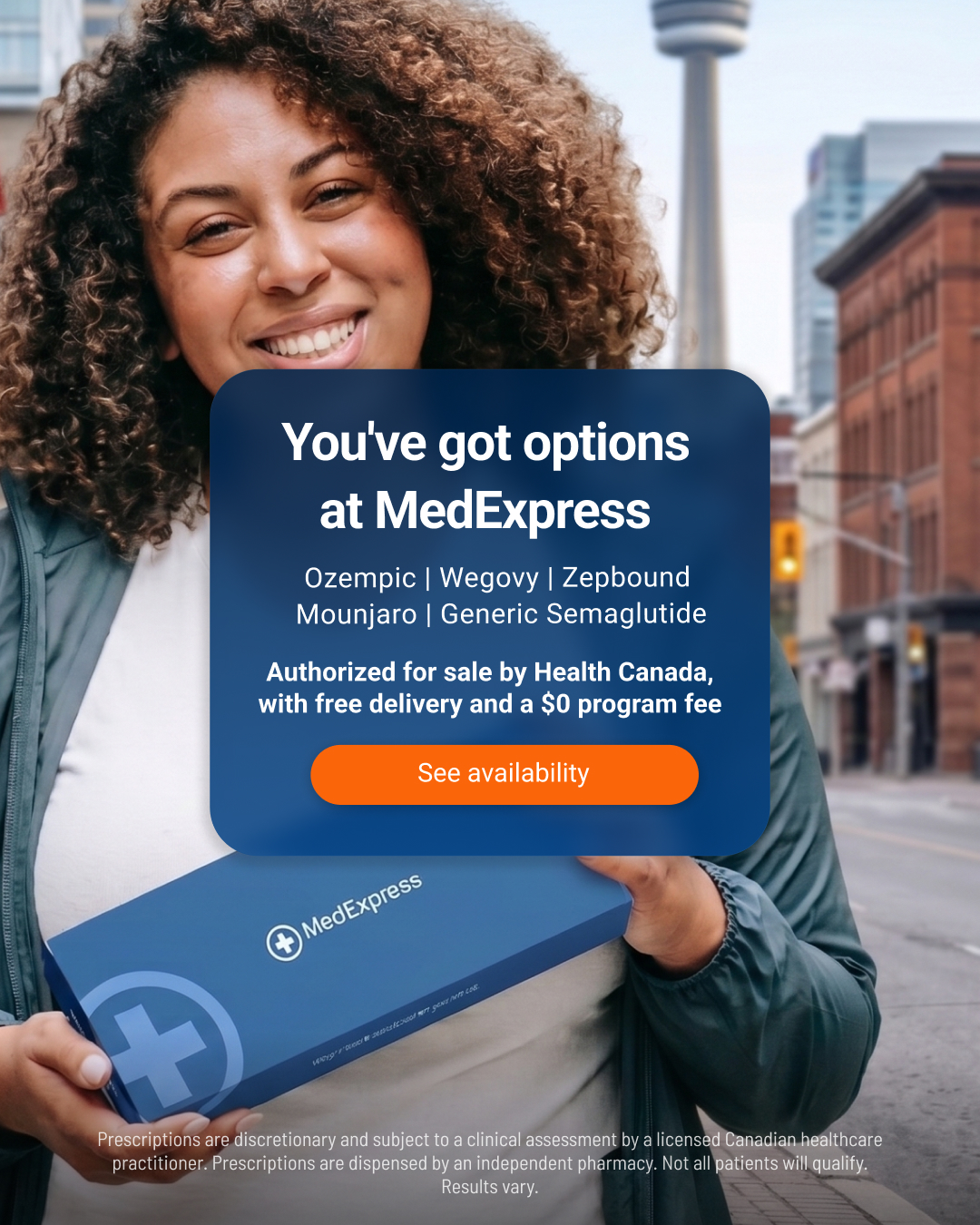 MedExpress Facebook ad