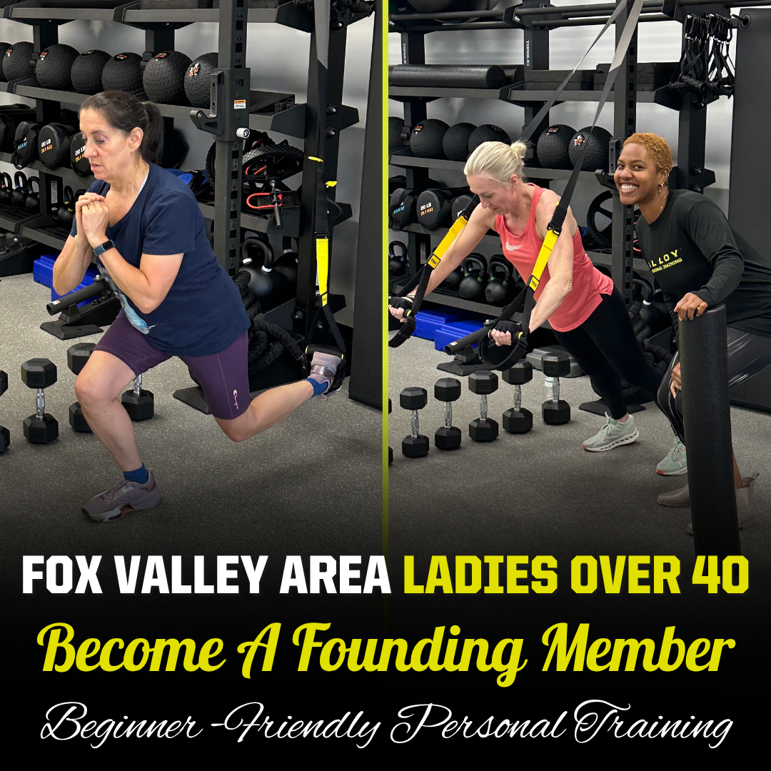 Alloy Personal Training Fox Valley Facebook ad: Limited-Time Pre-Opening Specials!