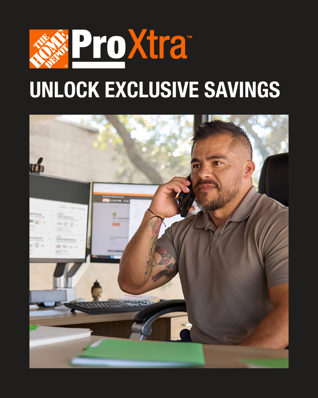 The Home Depot Facebook ad