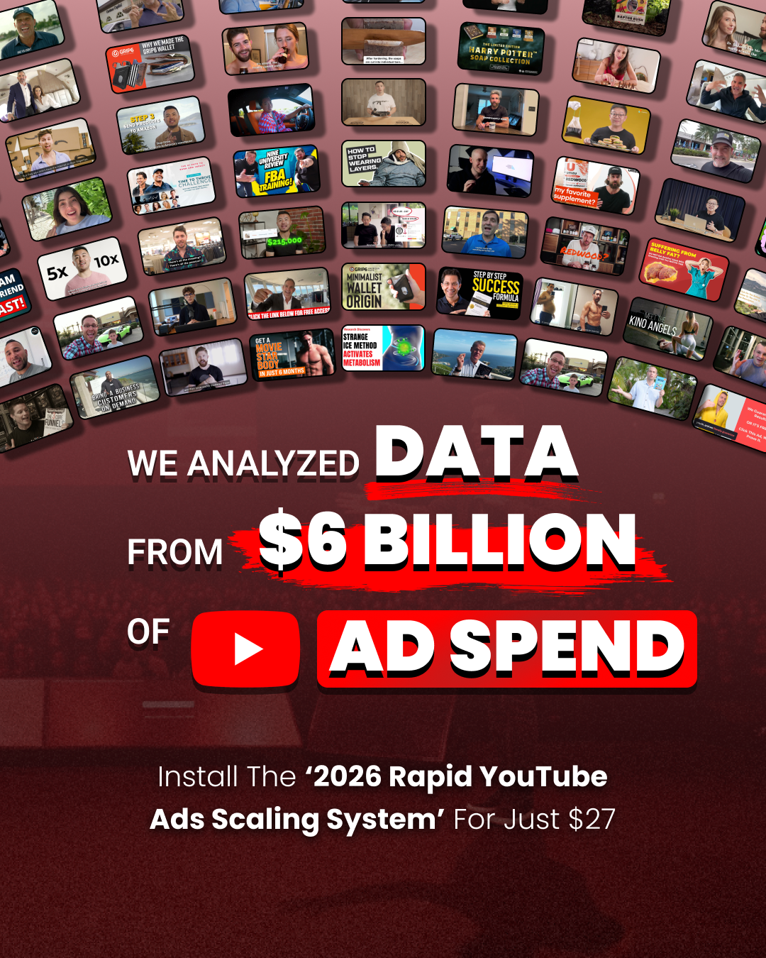 Konrad Schure Facebook ad: (Just $27) 2026 Rapid YouTube Ads Scaling System