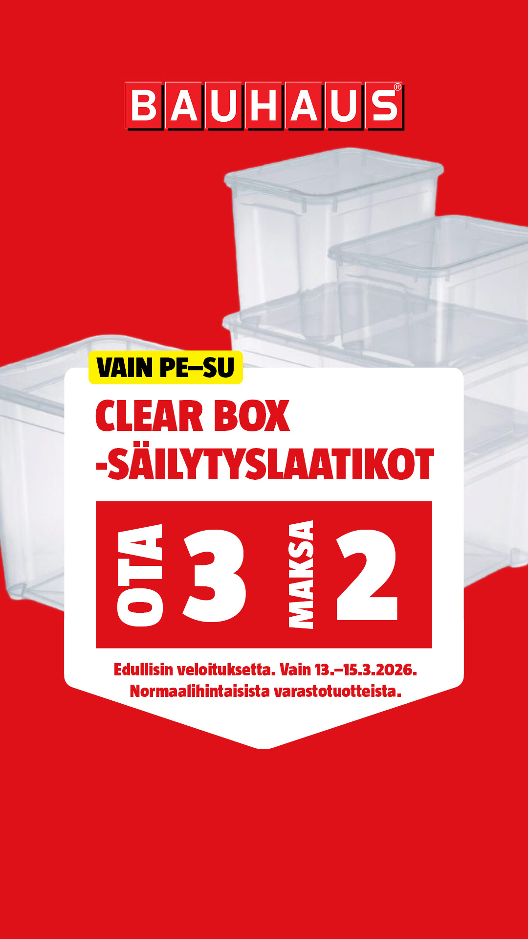 BAUHAUS Suomi Facebook ad