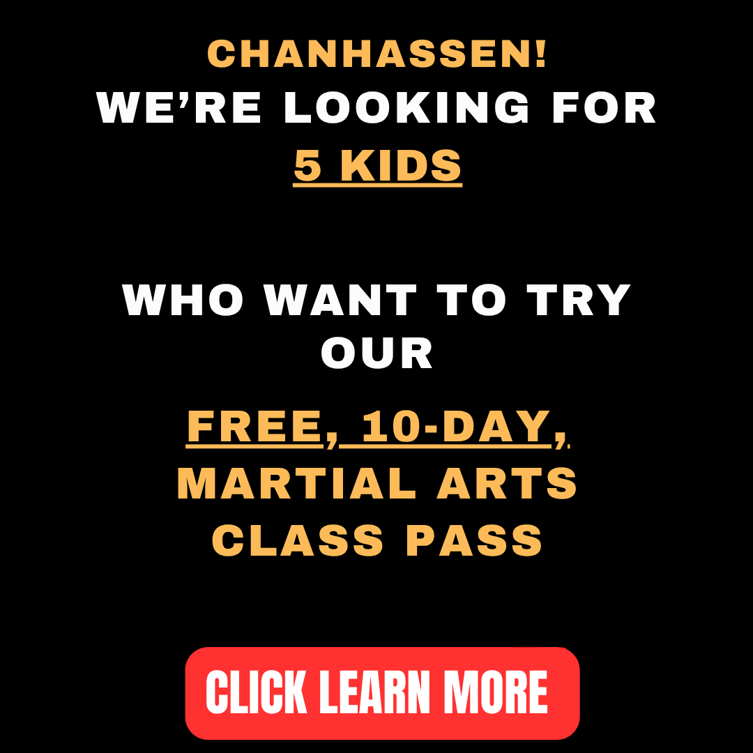 Stoic Martial Arts Facebook ad: Want a FREE 10-Day, Kids Martial Arts Class Pass?