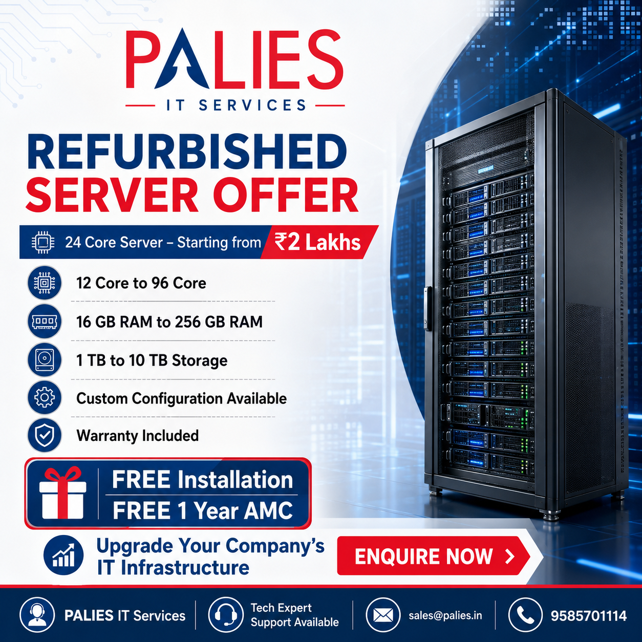Palies IT Services Facebook ad