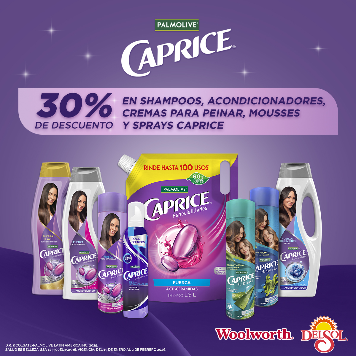 Del Sol y Woolworth Facebook ad