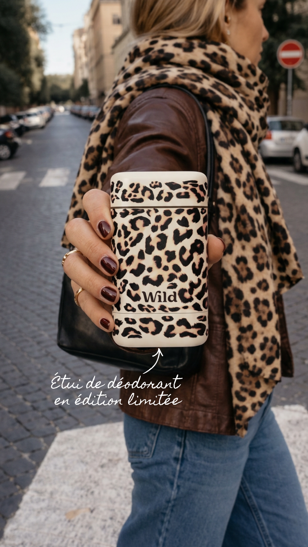 Wild Facebook ad: Adoptez votre côté Wild avec l’imprimé Léopard