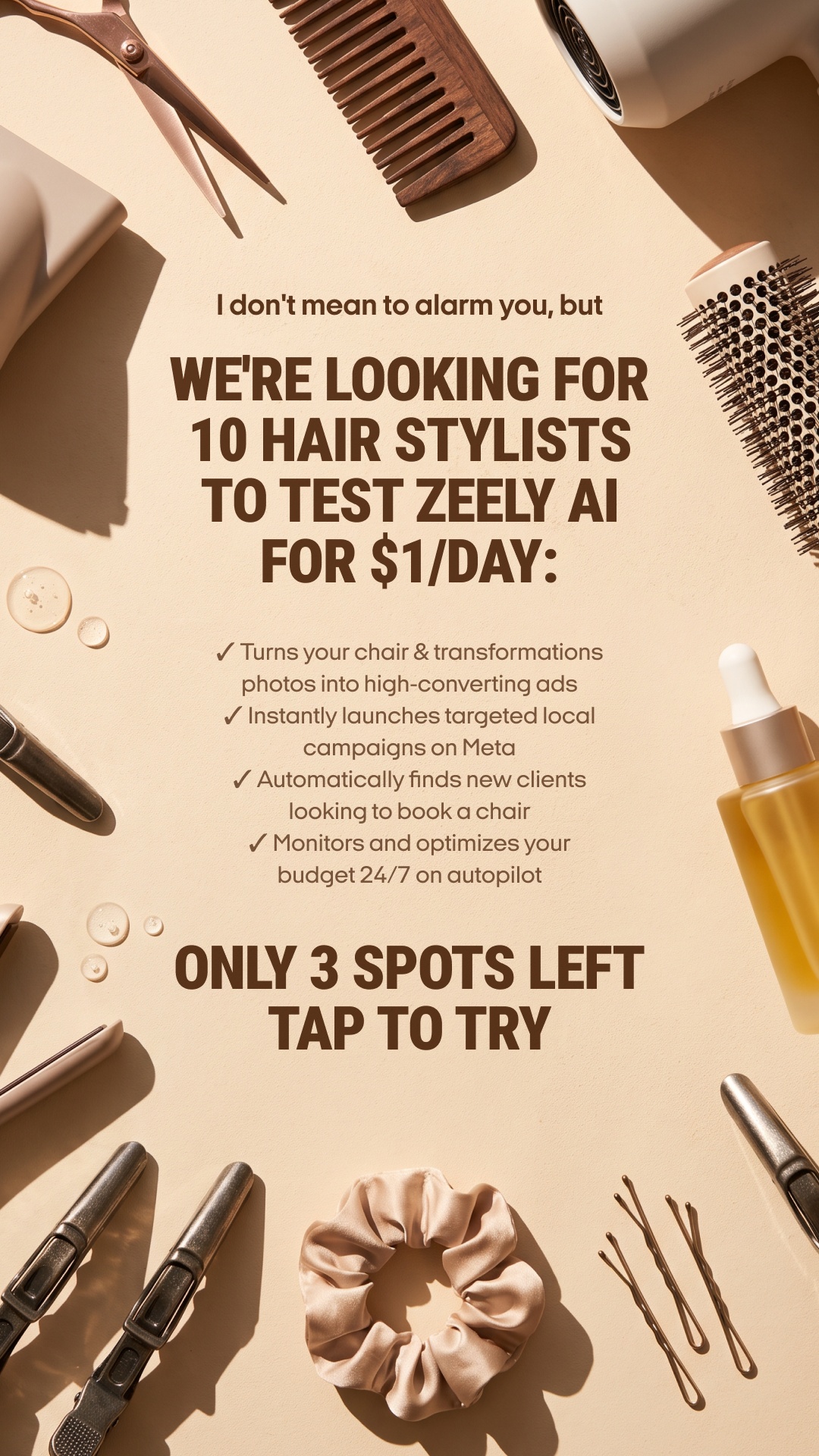 Zeely Facebook ad