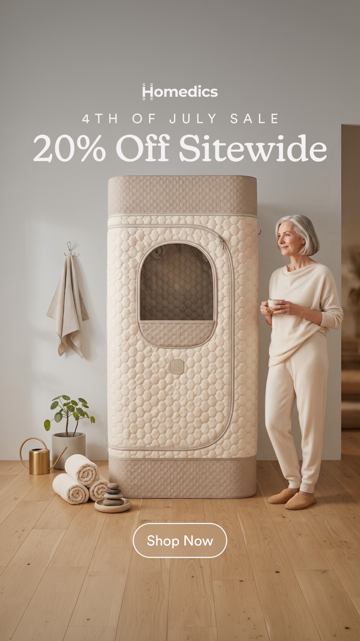 Homedics Facebook ad