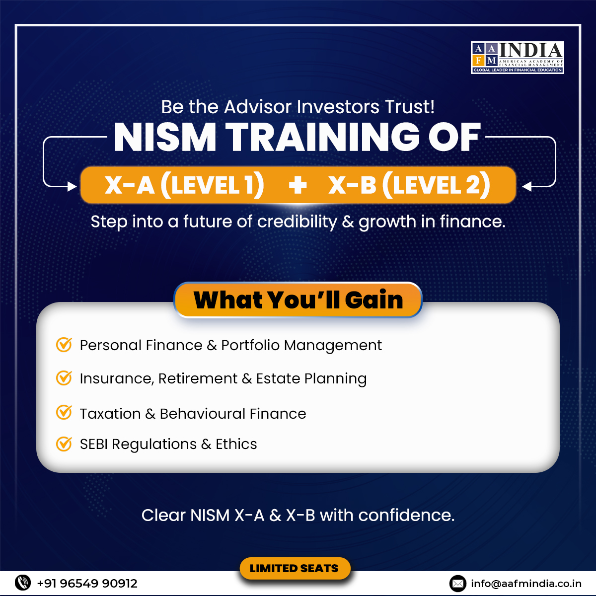 AAFM India Facebook ad