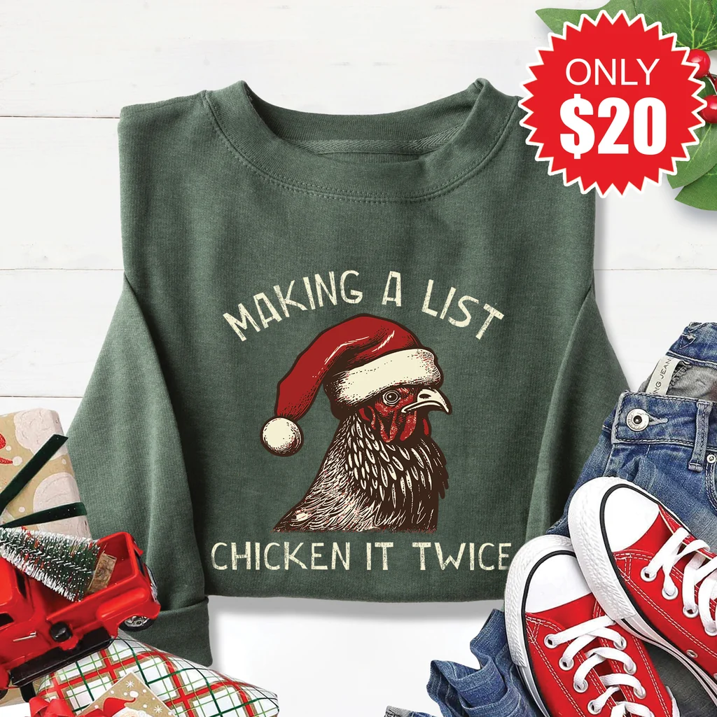 Love in Faith Facebook ad: Christmas Sweatshirts Starting at $20!