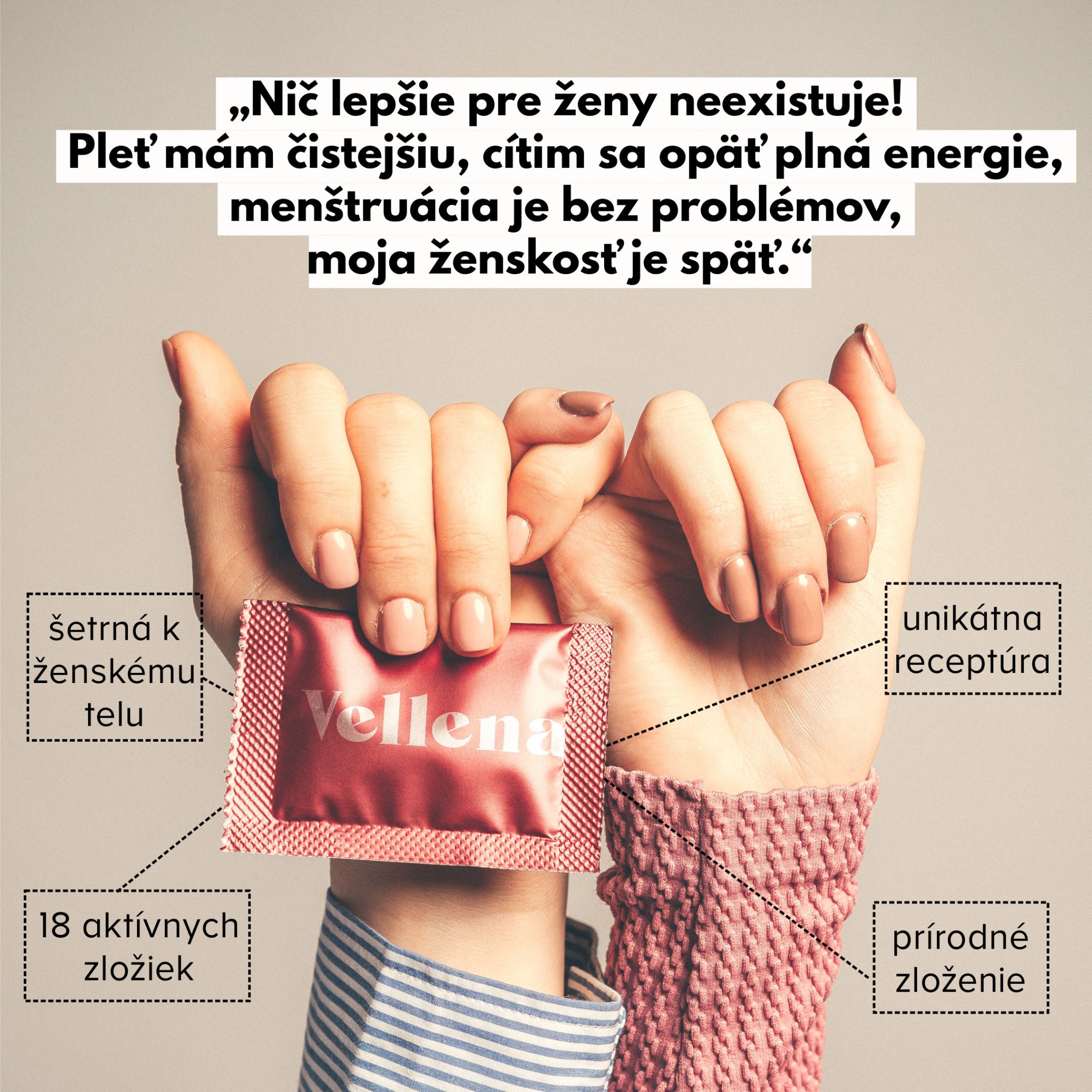 Vellena Facebook ad