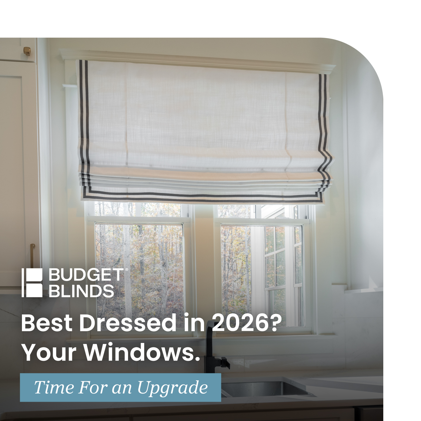 Budget Blinds of Norman and OKC Metro Facebook ad from Mar 9, 2026