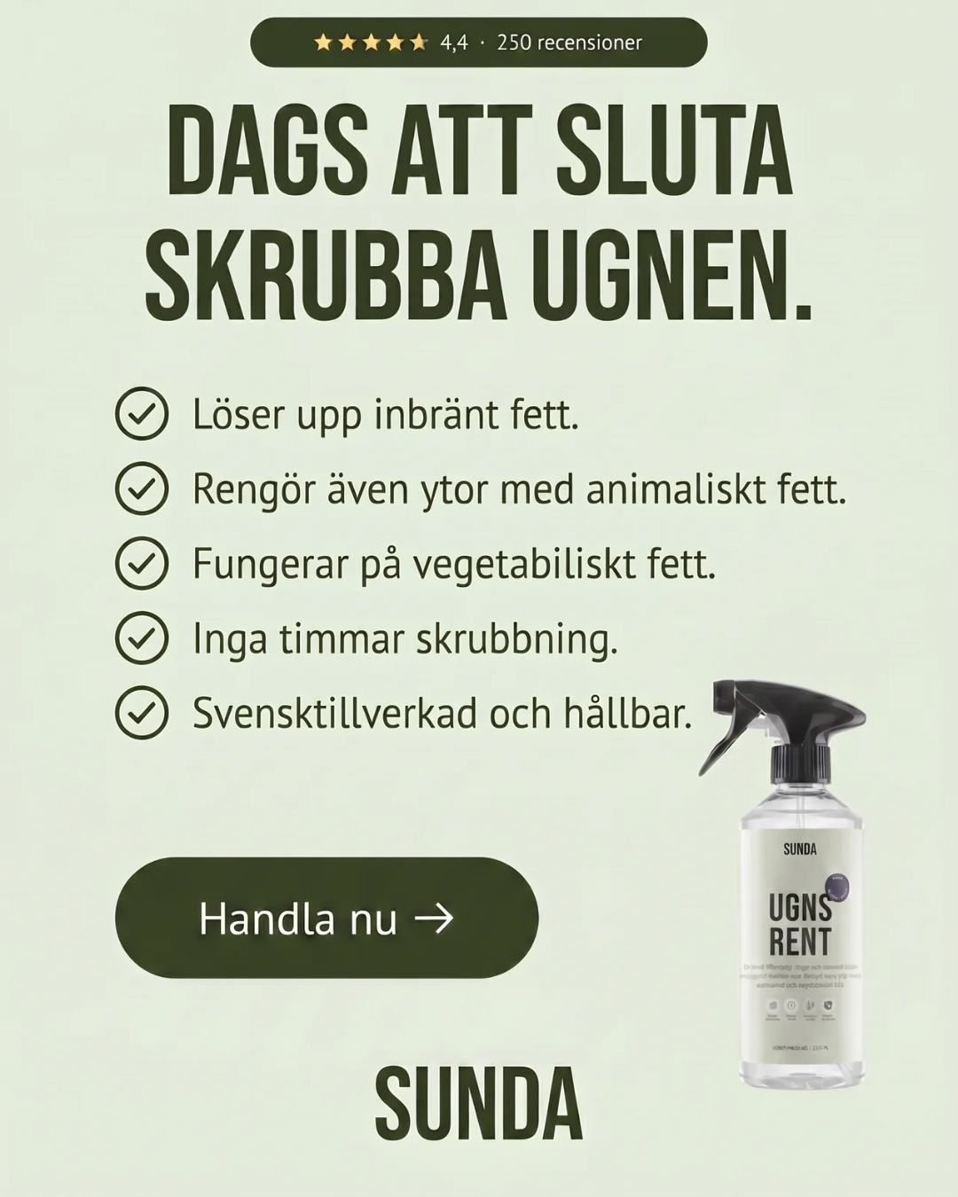 Sunda Facebook ad