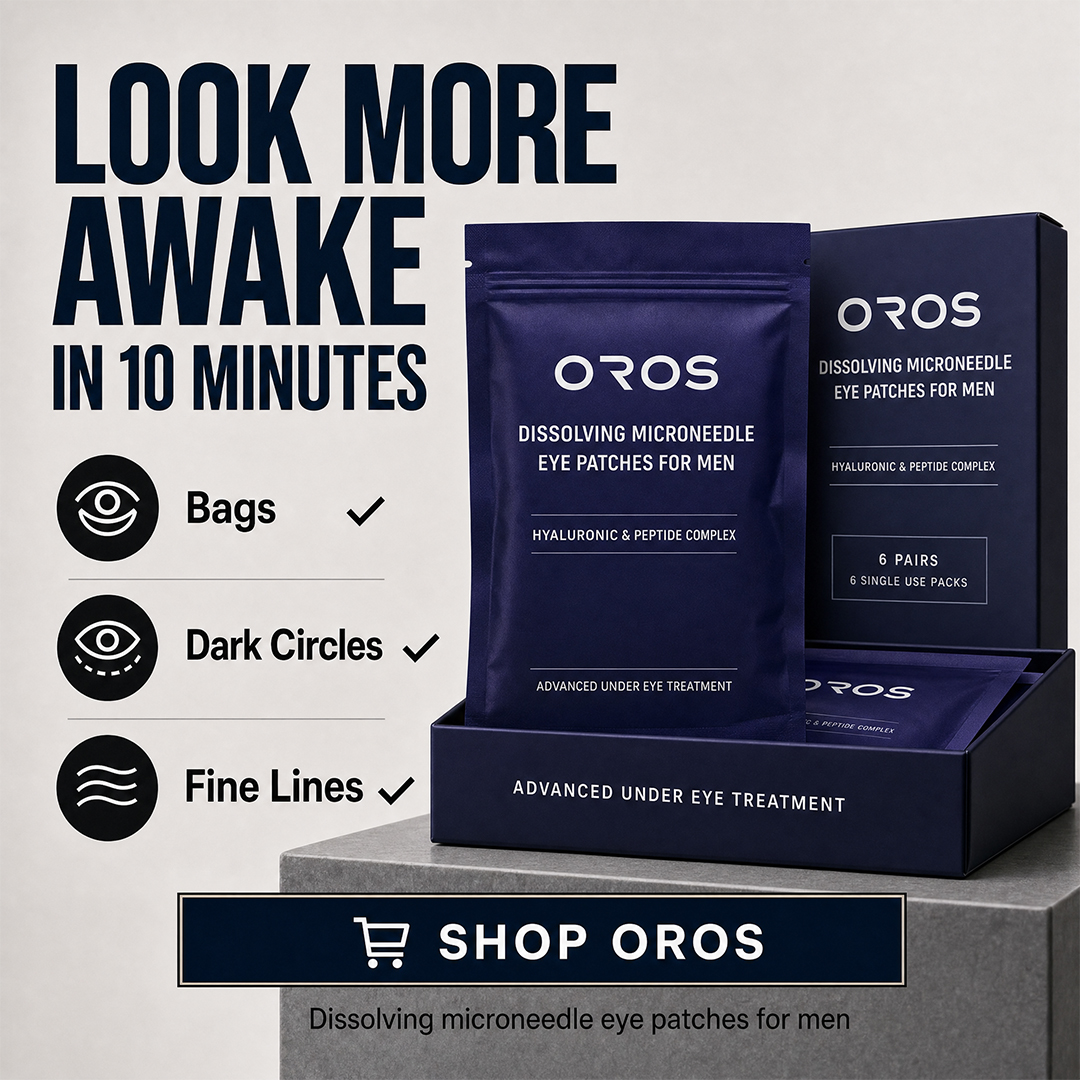 Men's Skincare Tips Facebook ad