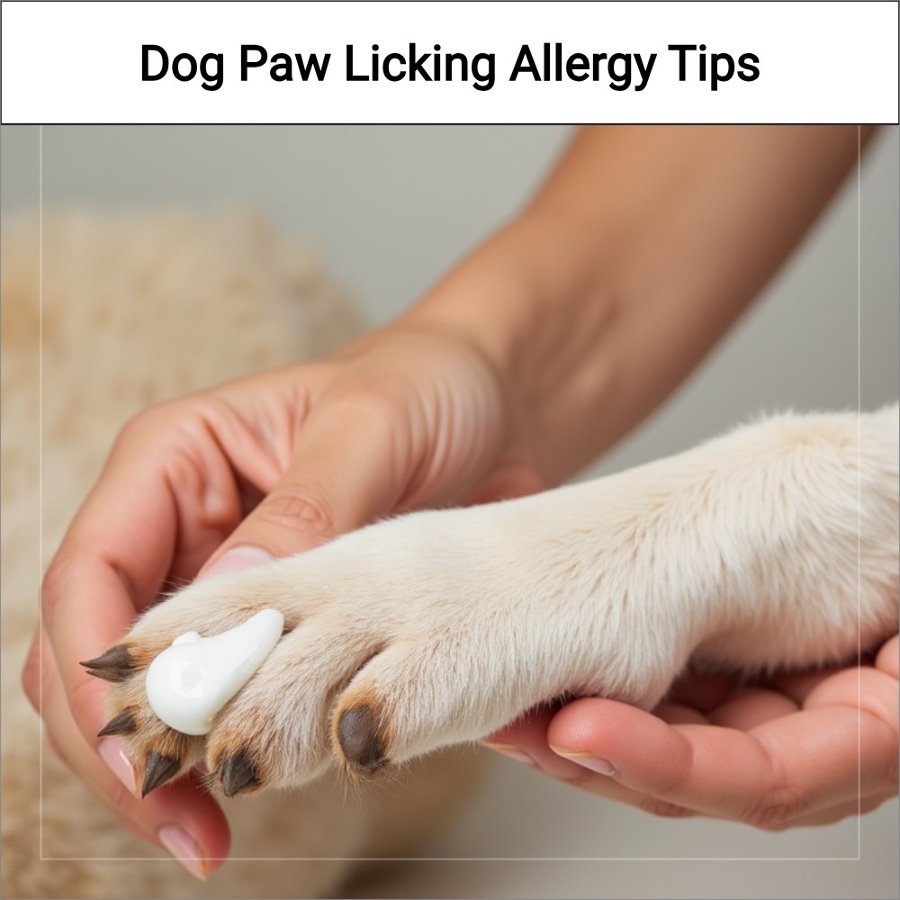 FAQArena Scoop Facebook ad: Dog Paw Licking Allergy Tips?