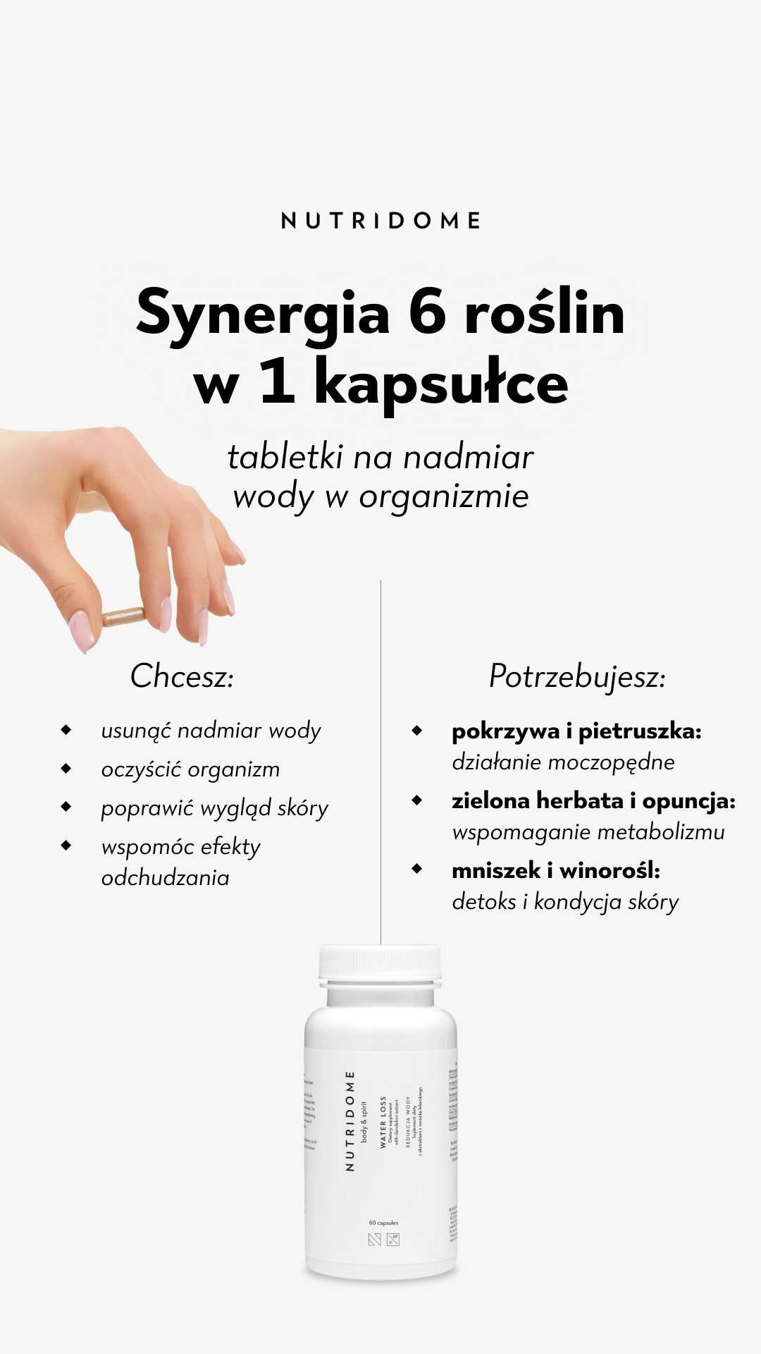 NUTRIDOME Facebook ad