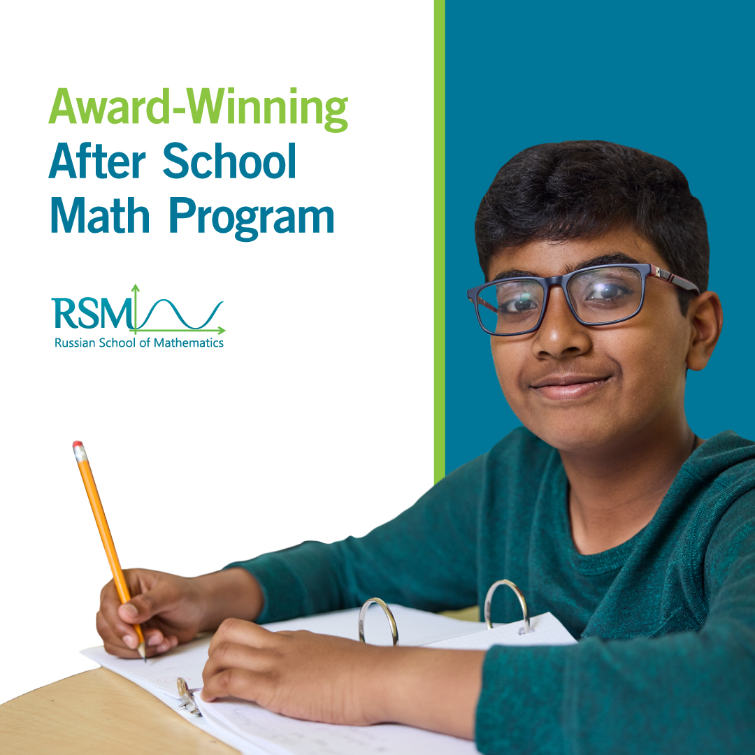 Russian School of Mathematics Facebook ad