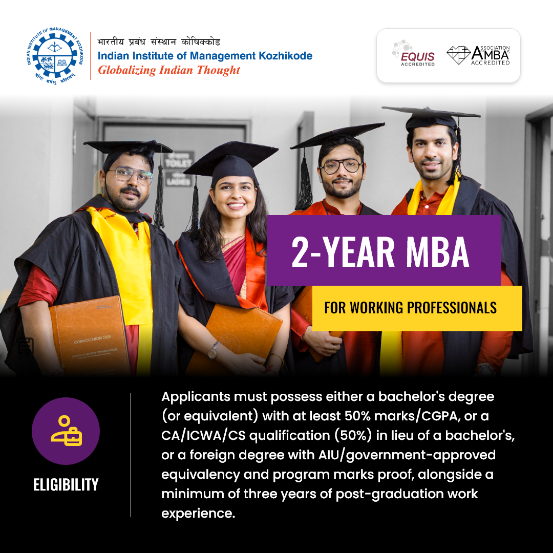 IIM Kozhikode Executive Business Management Programs Facebook ad: IIM Kozhikode Offers a Range of Executive Programs…