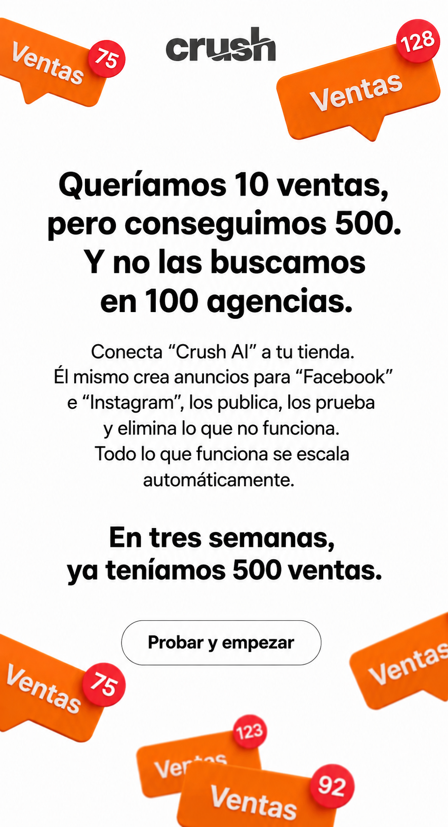 trycrush.ai Facebook ad