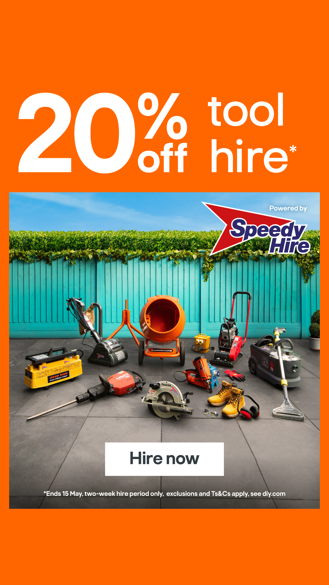 B&Q Facebook ad