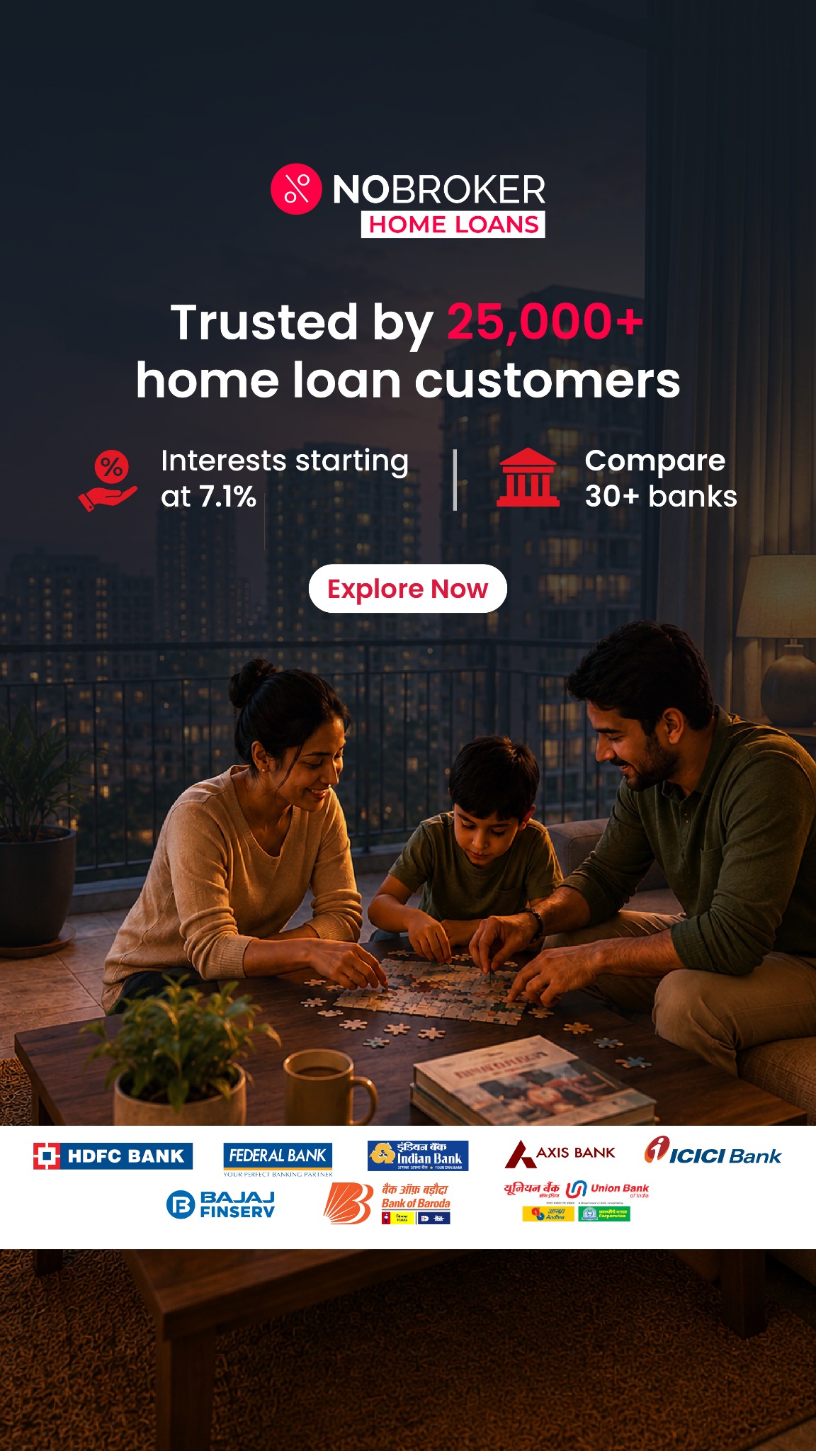 NoBroker.com Facebook ad
