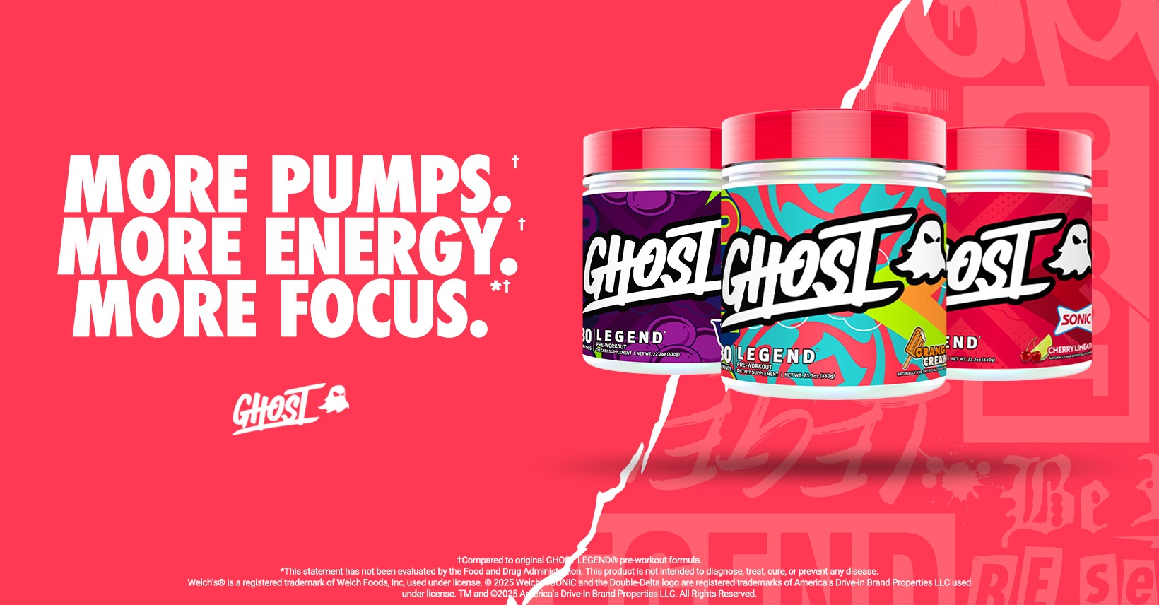 GHOST Facebook ad