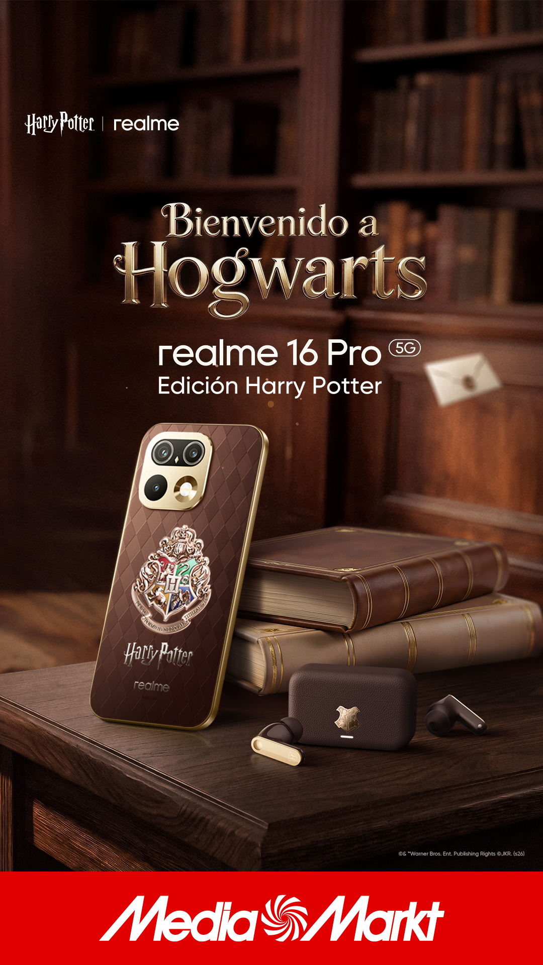 MediaMarkt España Facebook ad: Bienvenido a Hogwarts