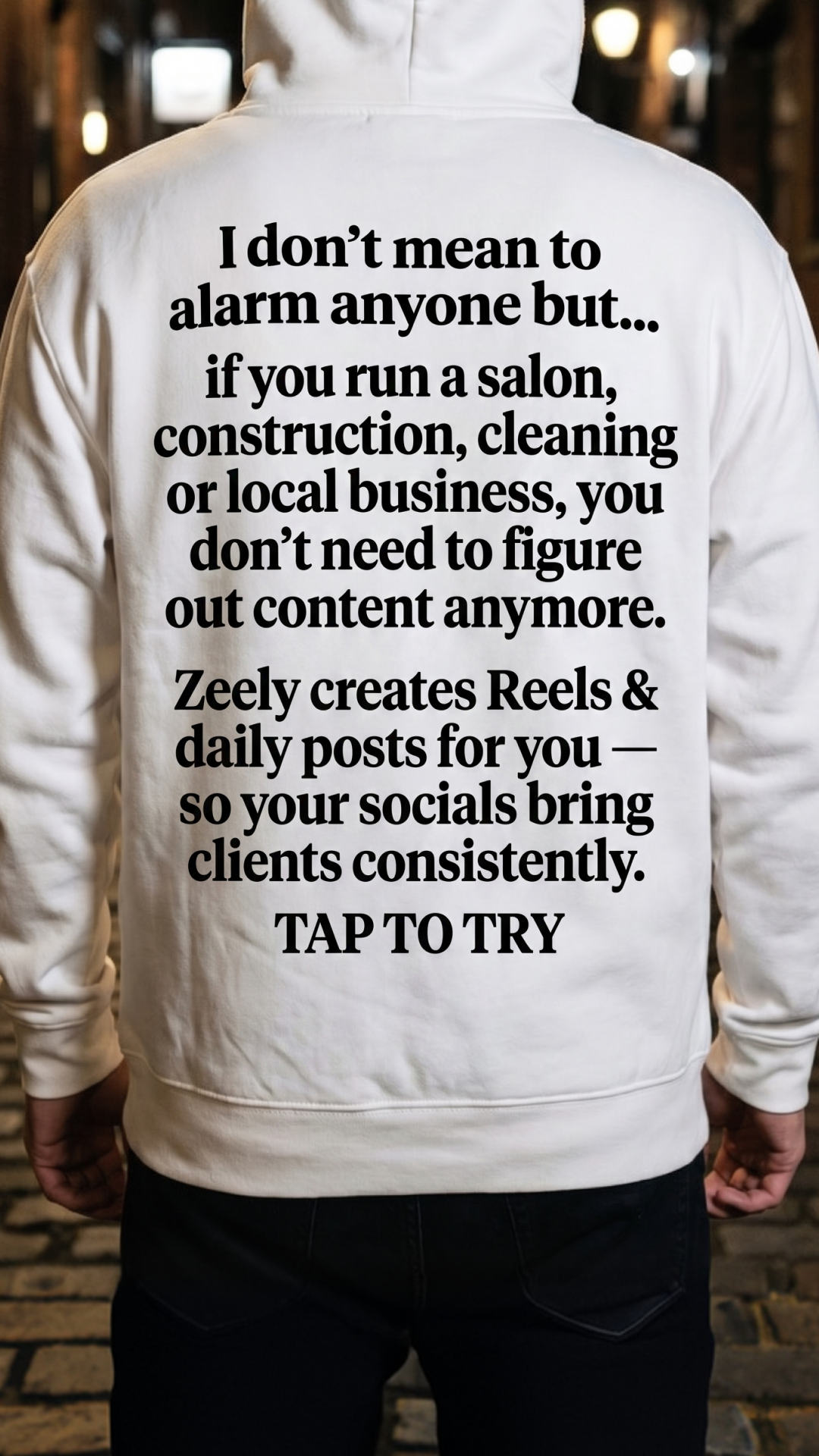 Zeely Facebook ad