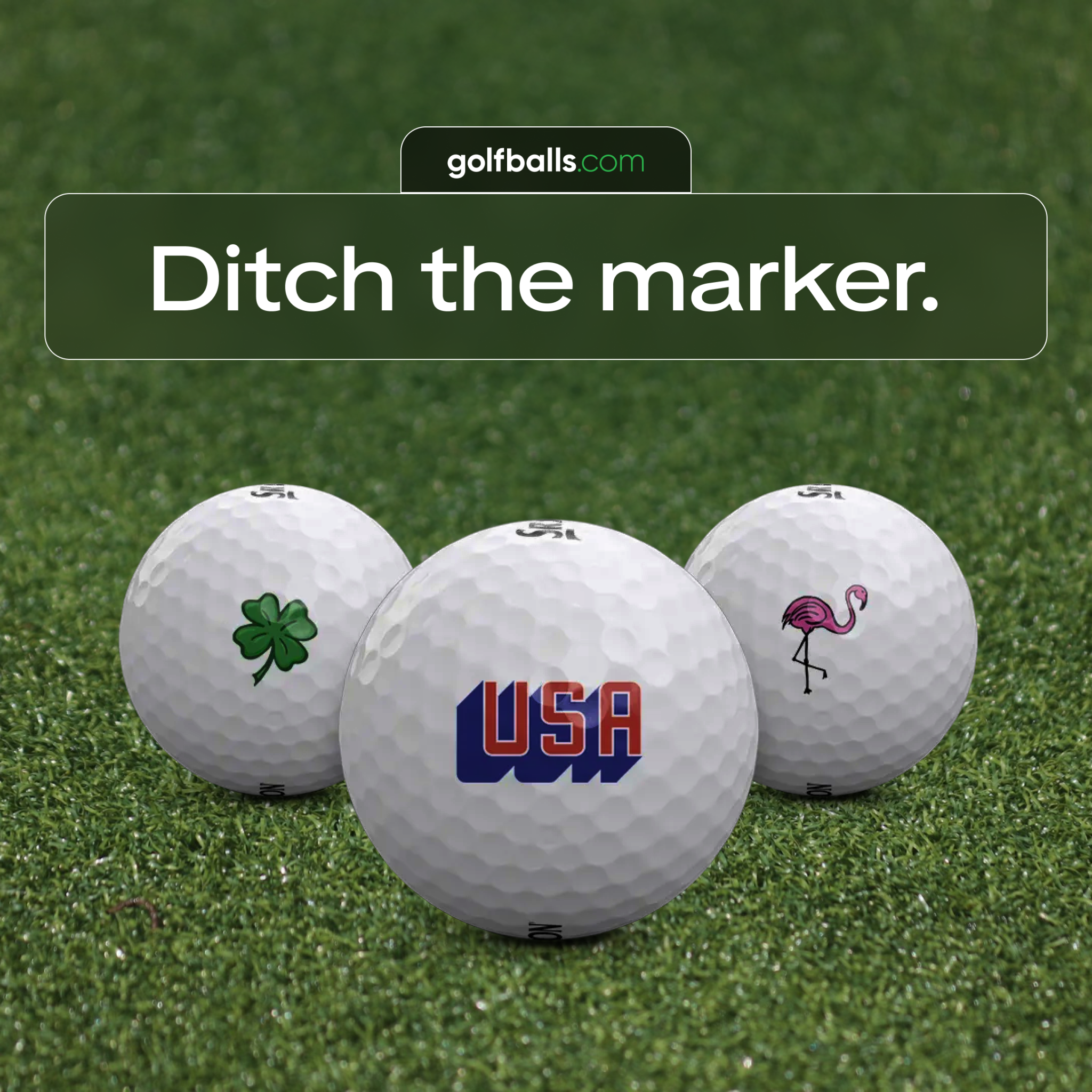 Golfballs.com Facebook ad