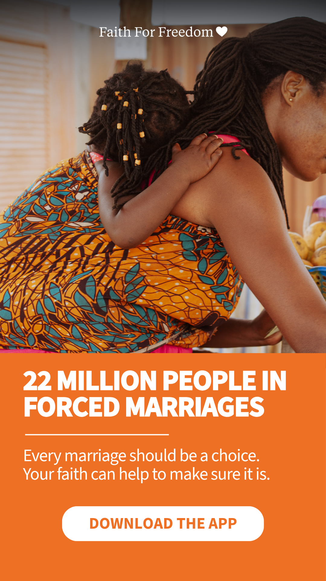 Global Freedom Network - Faith For Freedom Facebook ad
