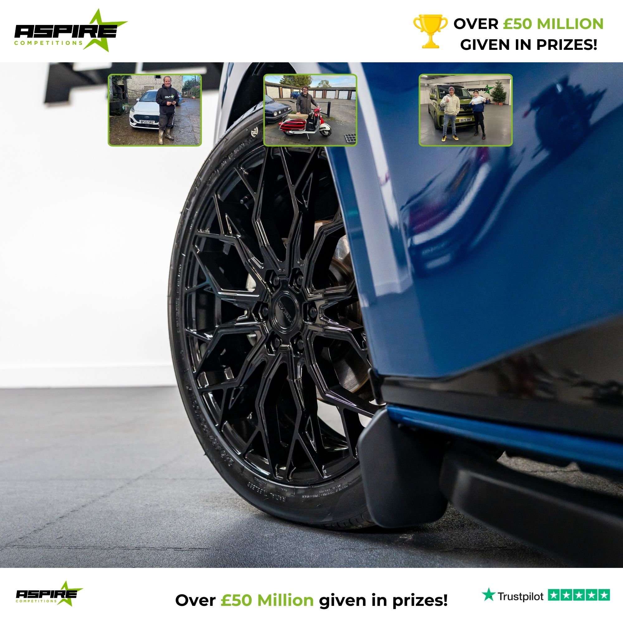 Aspire Competitions Ltd Facebook ad