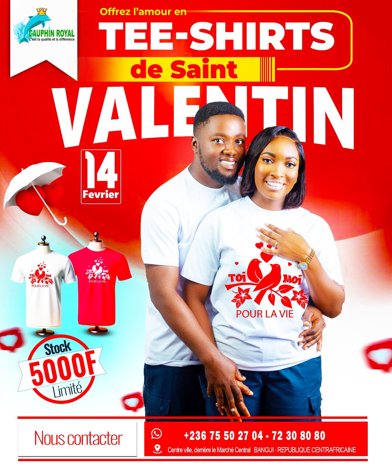 Dauphin Royal Facebook ad: Profitez de notre grande promotion pour vous offrir…