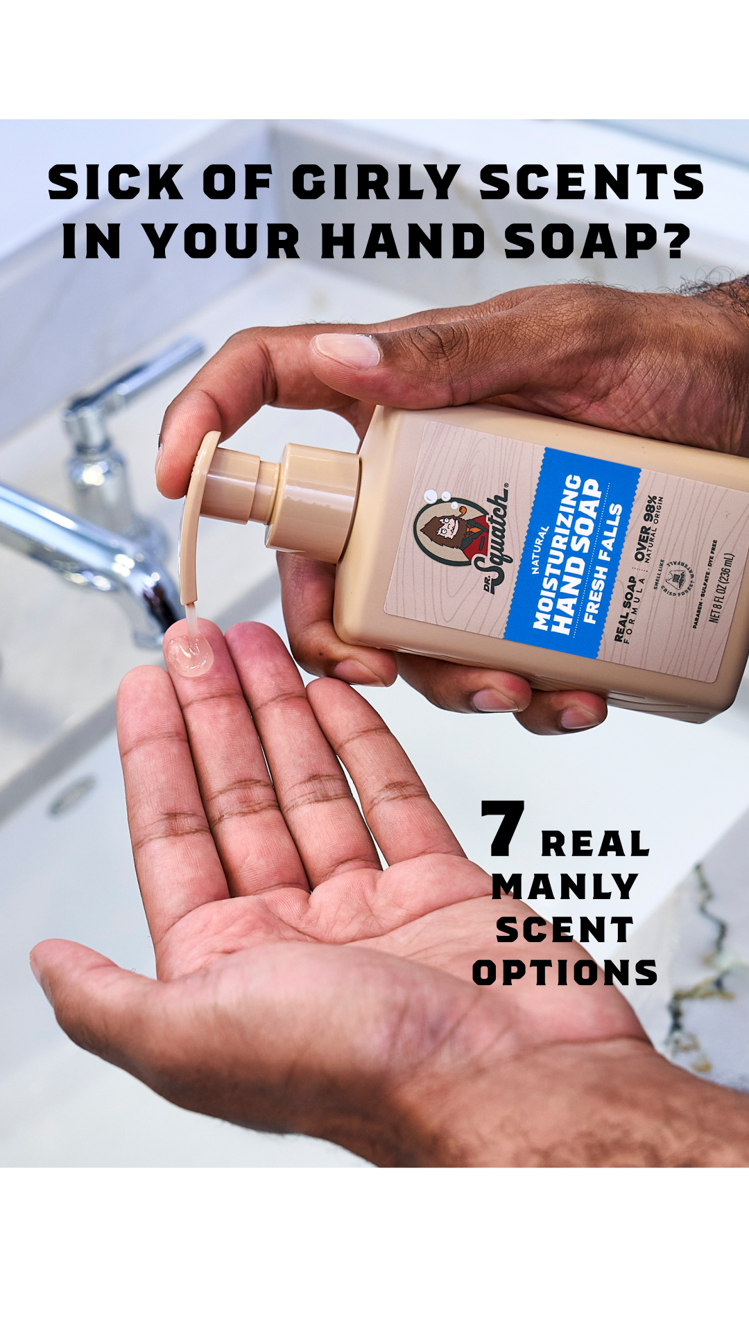 Dr. Squatch Facebook ad