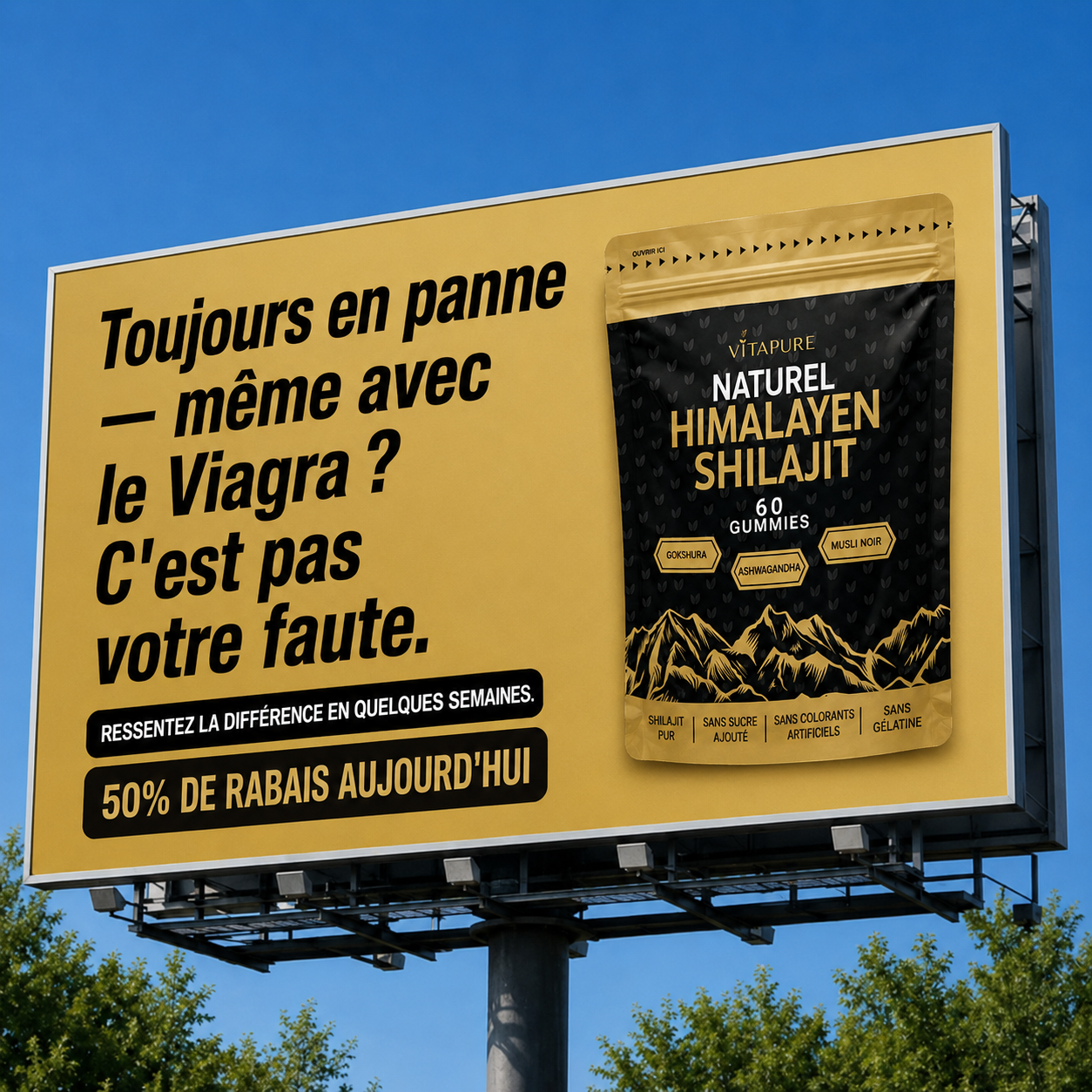 Santé Masculine Facebook ad