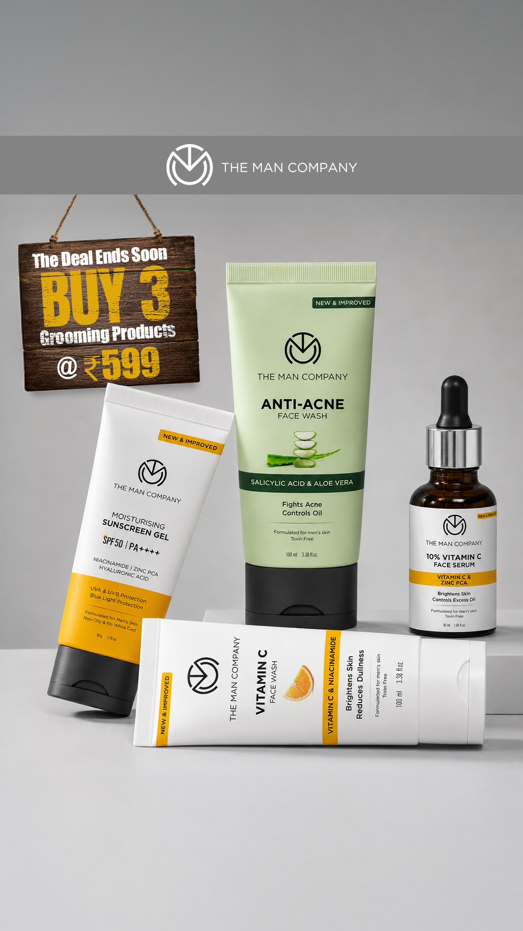 TheManCompany Facebook ad