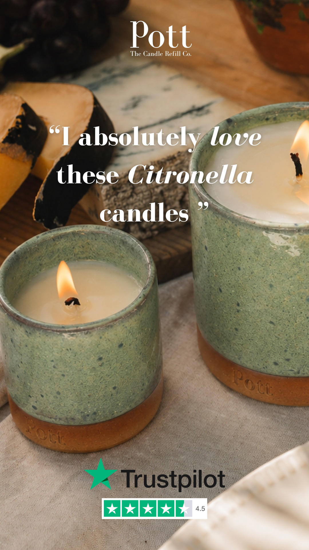 Pott Candles Facebook ad