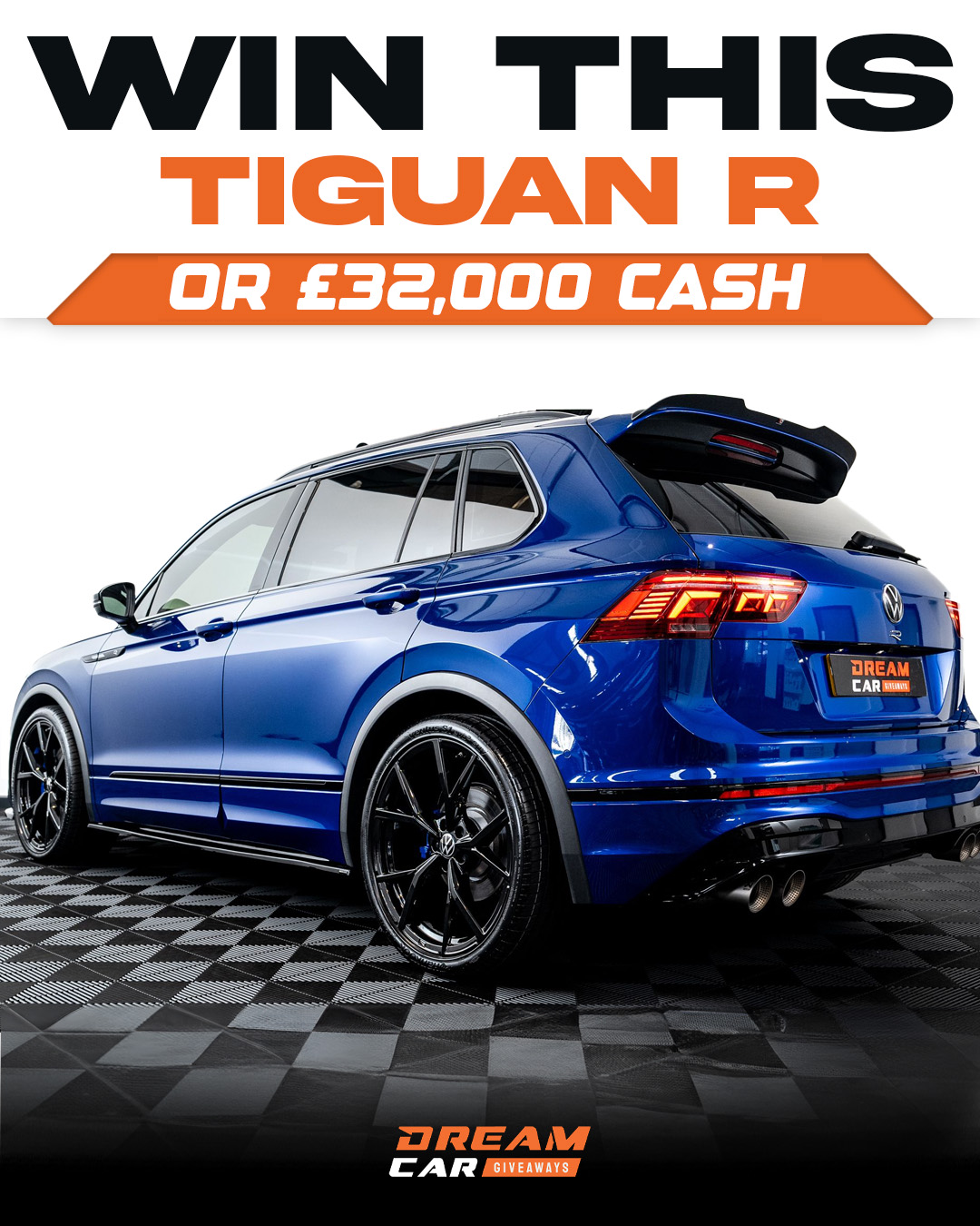 Dream Car Giveaways Facebook ad