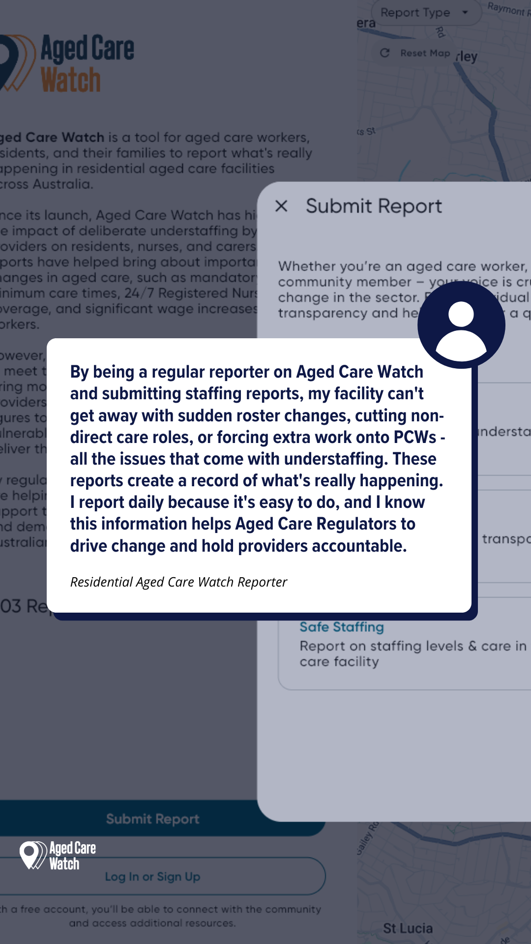 Time for Change - Change Aged Care Facebook ad