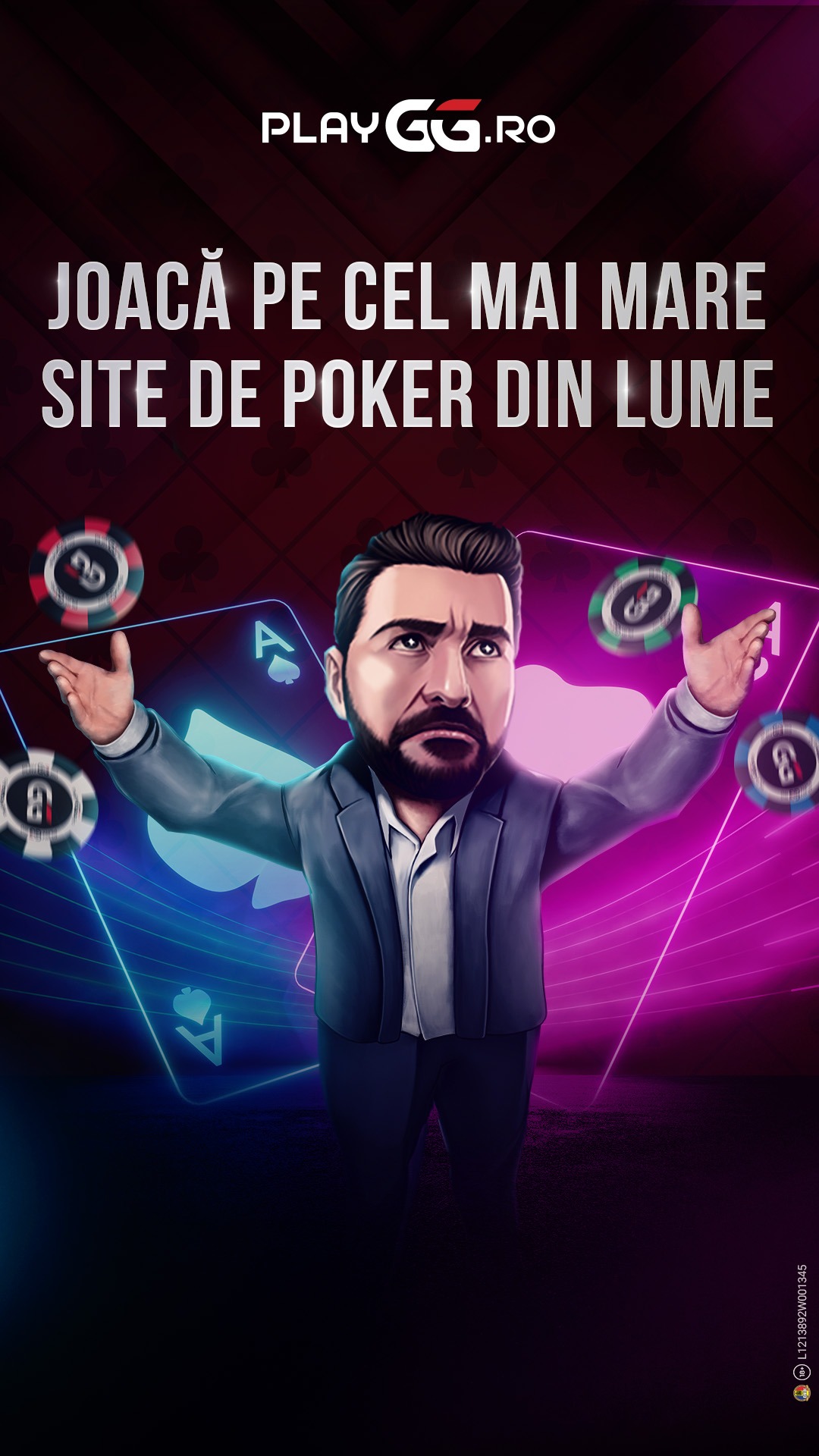 Play GG - Cel mai mare site de poker din lume Facebook ad