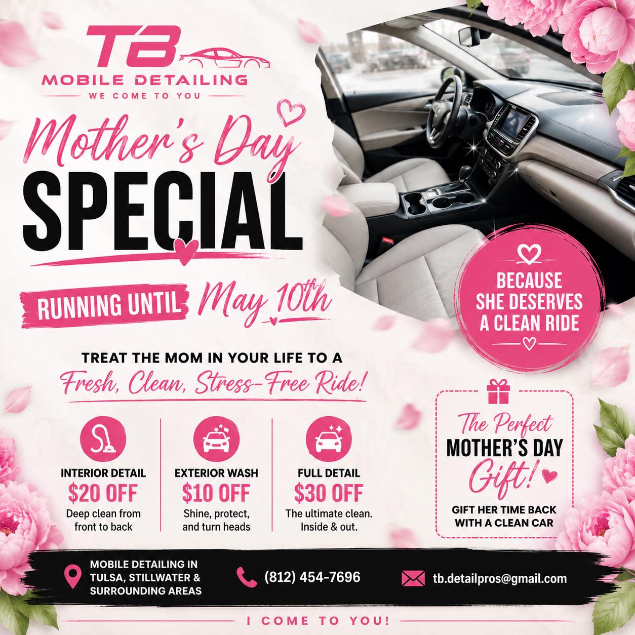 TB Mobile Detailing - Tulsa Facebook ad