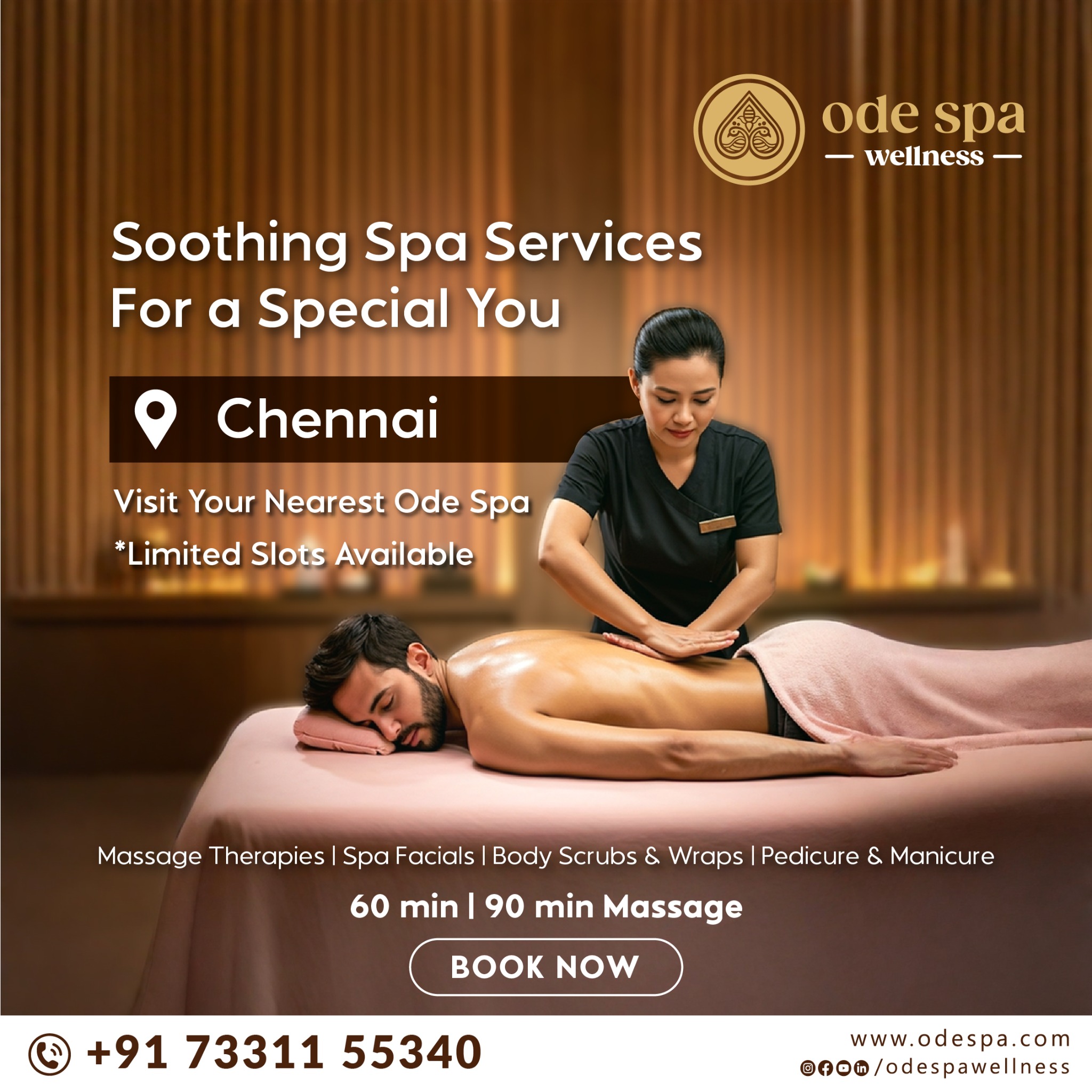 Ode Spa Wellness Facebook ad